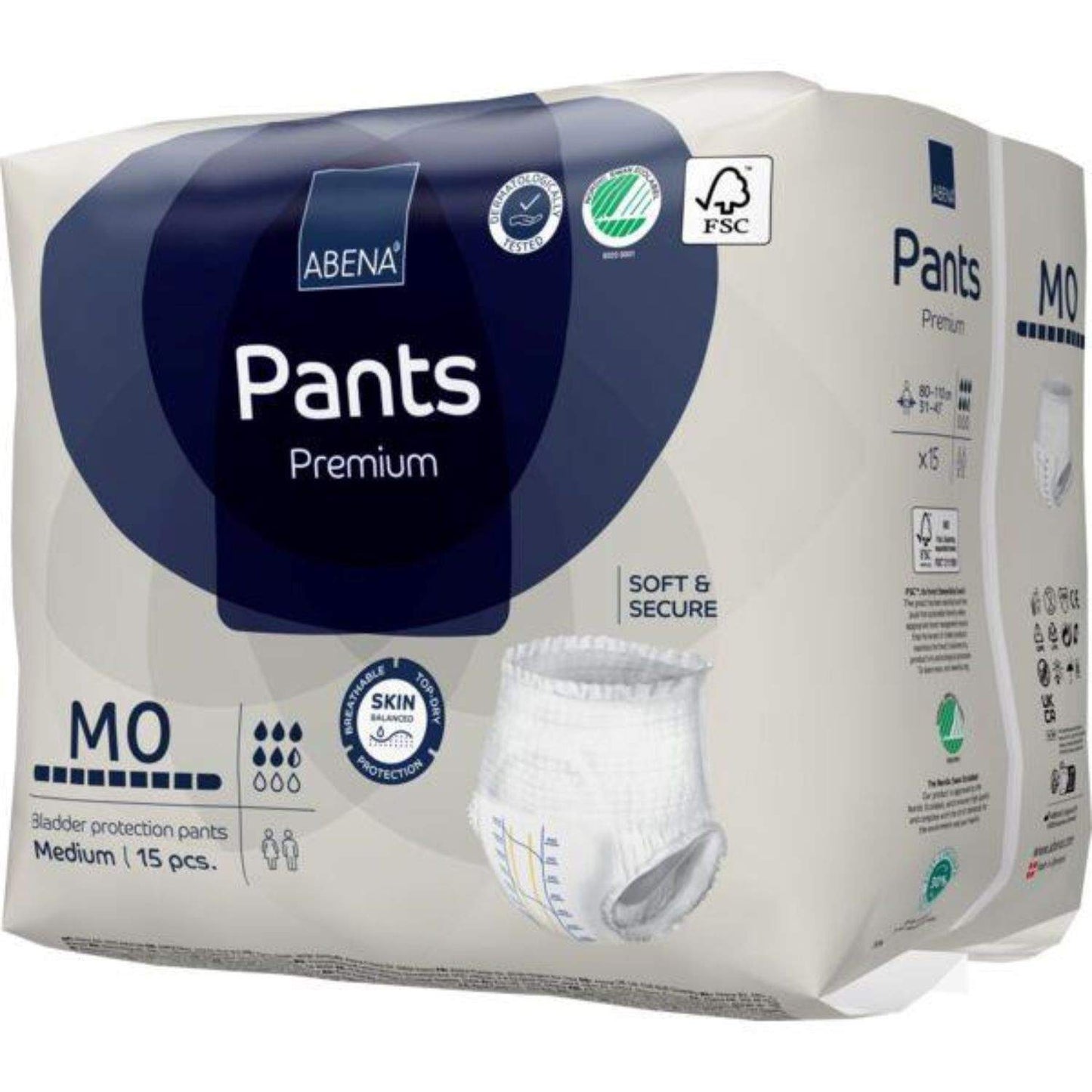 Abena Pants M0 Blue 1100ml 80-110cm