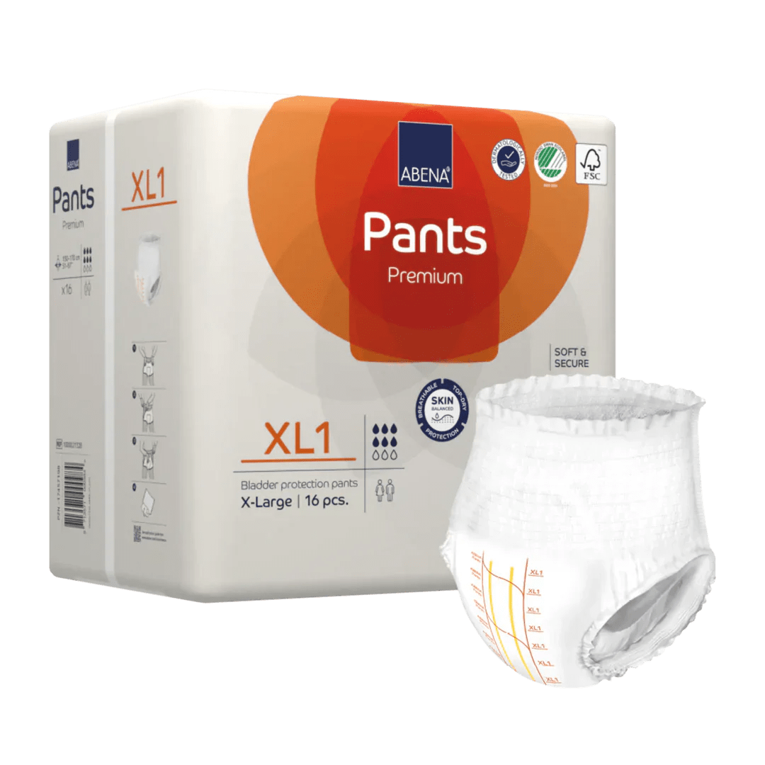 Abena Incontinence Products Abena Pants XL1 Orange 1400ml 130-170cm