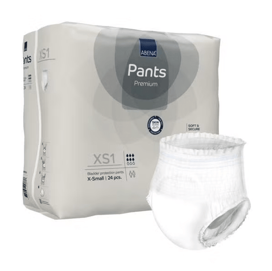 Abena Incontinence Pants Abena Pants XS1 Grey 1400ml 45-70cm