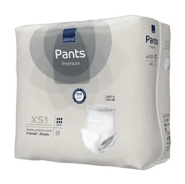 Abena Incontinence Pants Abena Pants XS1 Grey 1400ml 45-70cm
