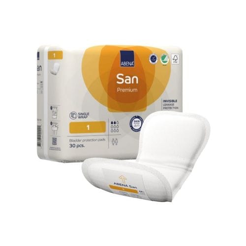 Abena Incontinence Pads Abena-San 1 Premium Yellow 200ml
