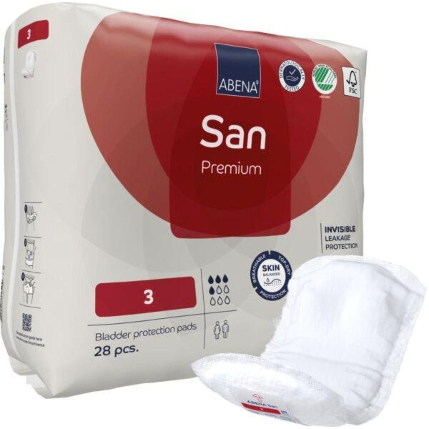 Abena San 3 Premium Red