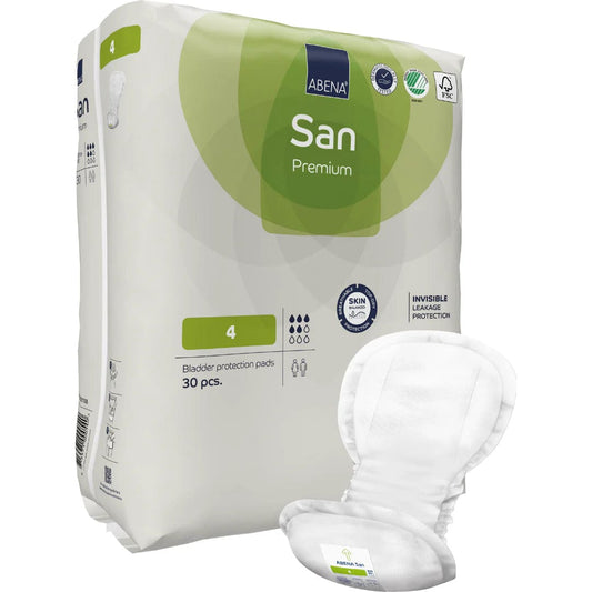 Abena Incontinence Pads Abena-San 4 Premium Green 800ml