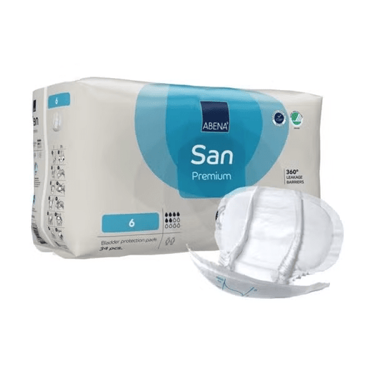 Abena Incontinence Pads Abena-San 6 Premium Light Blue 1600ml