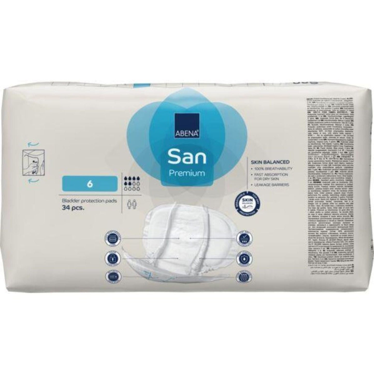 Abena San 6 Premium Light Blue