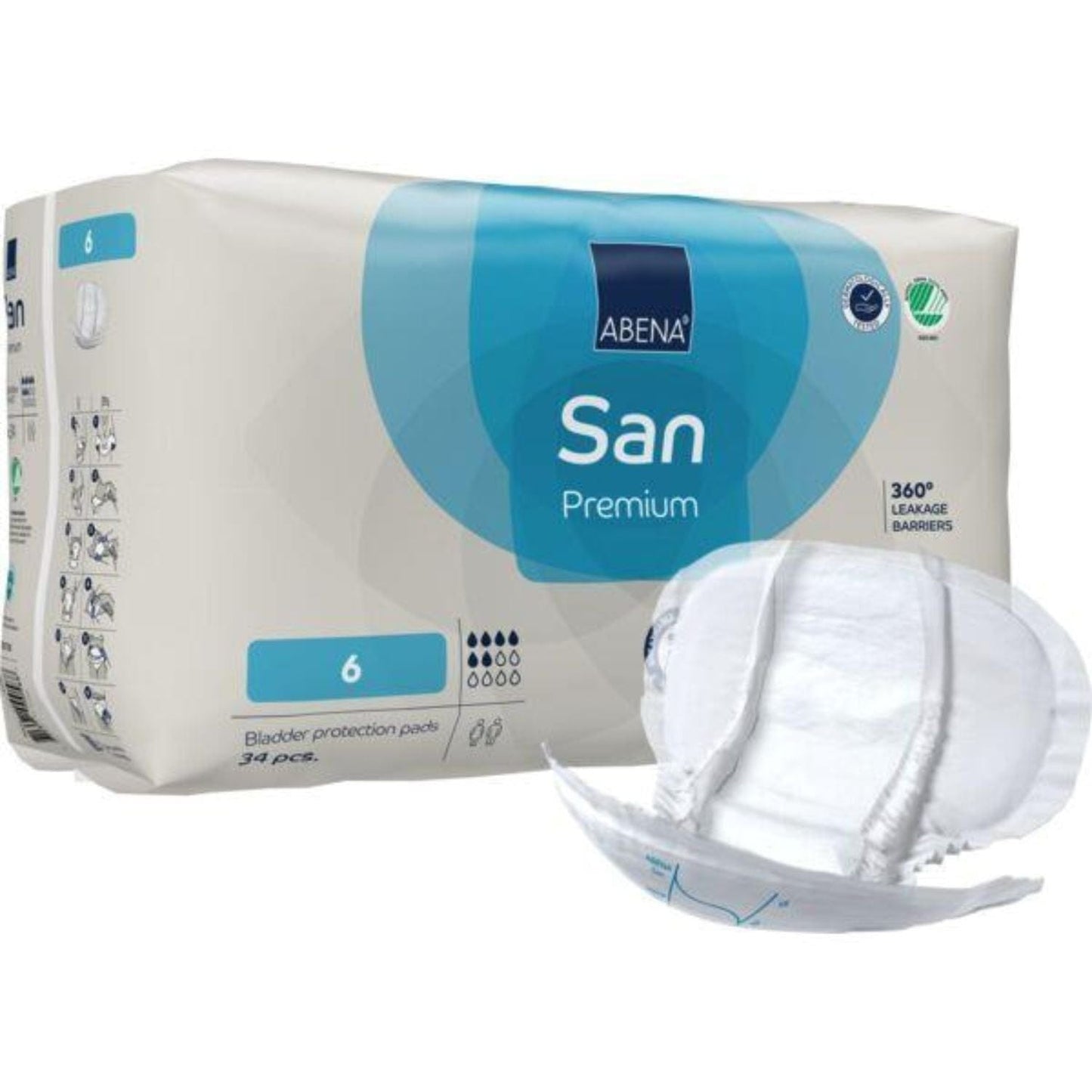 Abena San 6 Premium Light Blue