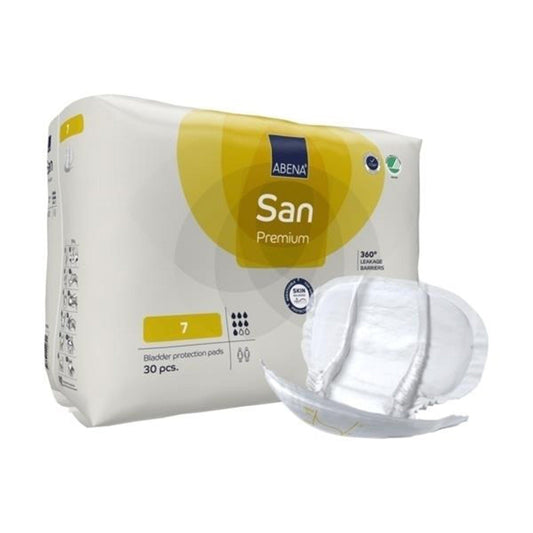 Abena Incontinence Pads Abena-San 7 Premium Yellow 2100ml