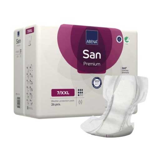 Abena Incontinence Pads Abena-San 7/XXL Bariatric 2000ml