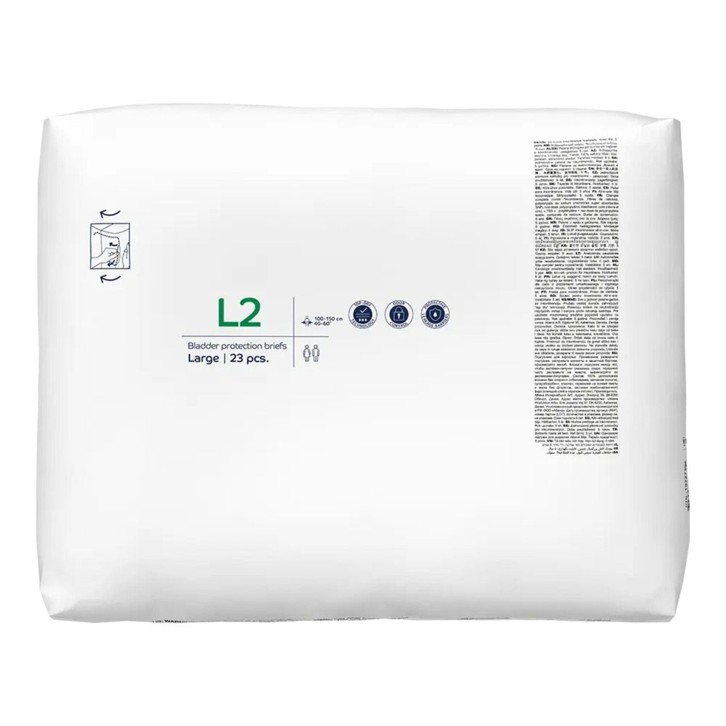 Abena Slip Basic L2 Green 2800ml