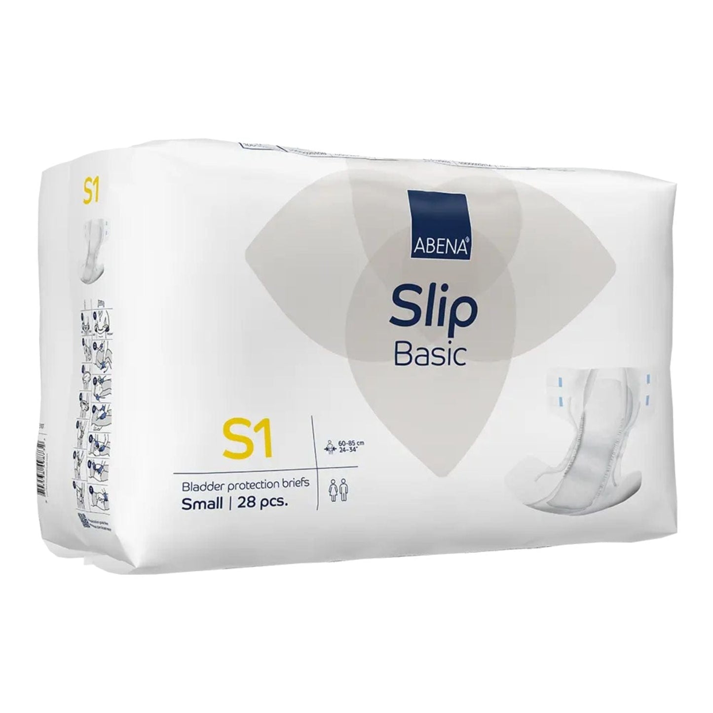 Abena Slip Basic S1 Yellow 1500ml