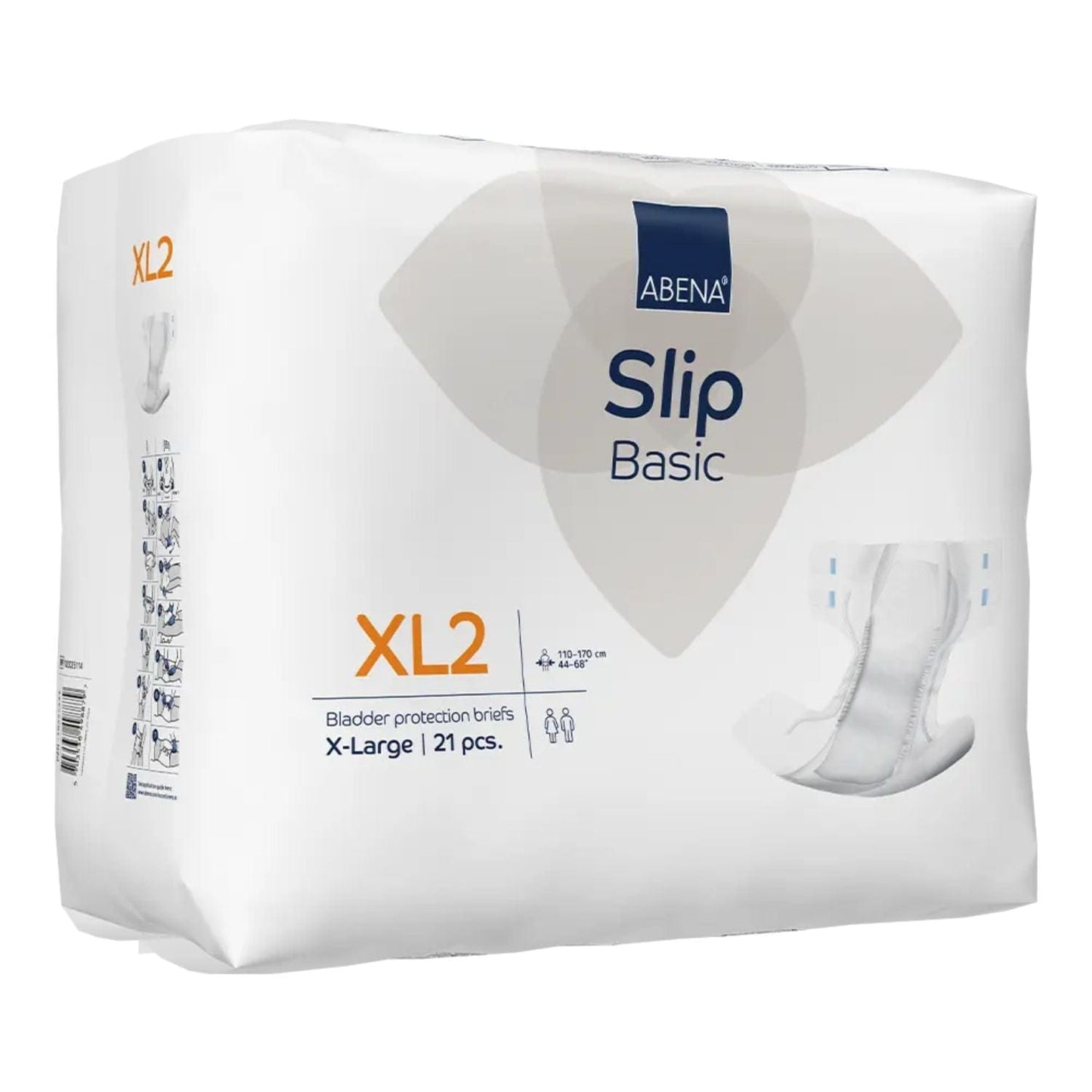 Abena Slip Basic XL2 Orange 3300ml 110-170cm