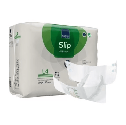 Abena Incontinence Briefs ABENA Slip Premium Briefs L4 Green 4000ml 100-150cm