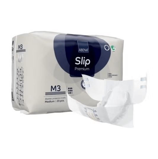 Abena Incontinence Briefs ABENA Slip Premium Briefs M3 Blue 3100ml 70-110cm