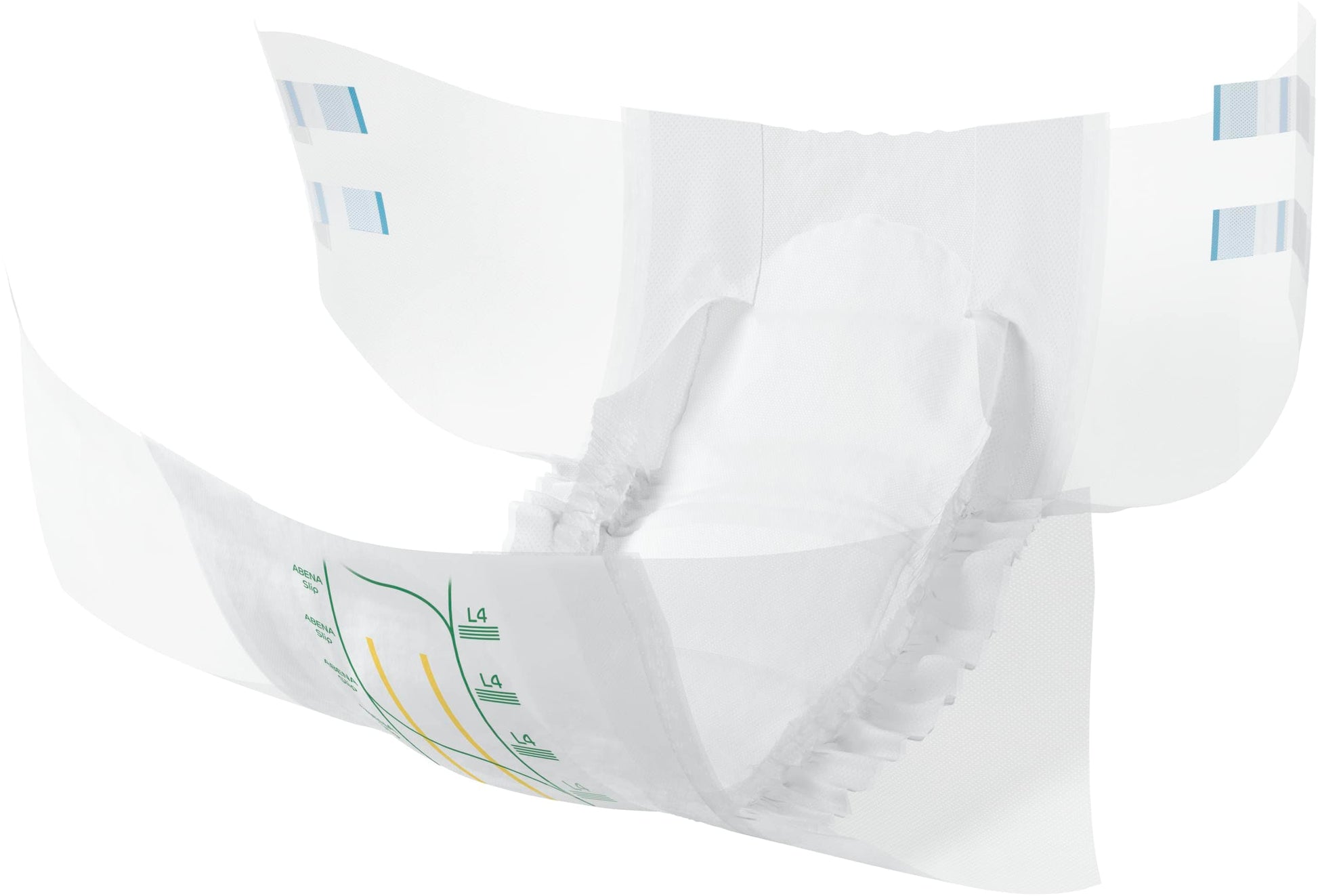 Abena Incontinence Briefs ABENA Slip Premium Briefs S2 Yellow 1800ml 60-85cm