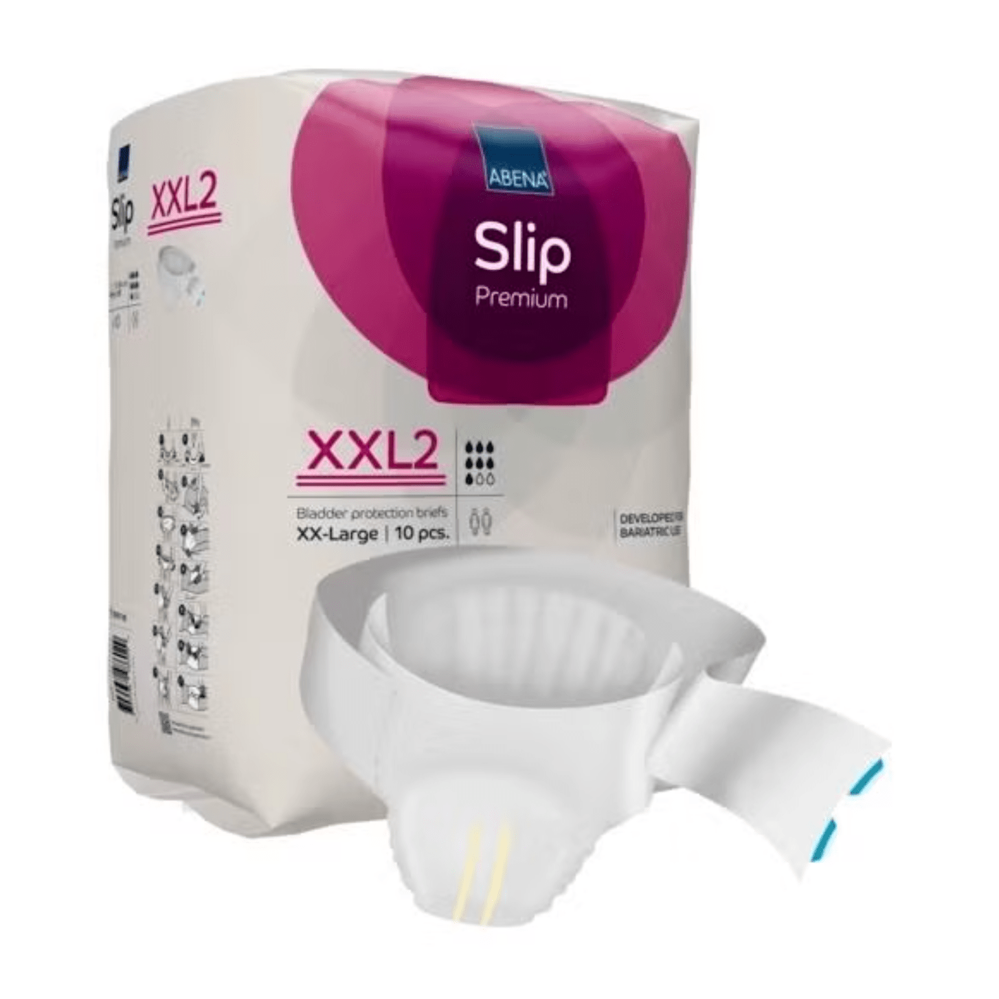 Abena Incontinence Products ABENA Slip Premium Briefs XXL2 3200ml 170-254cm