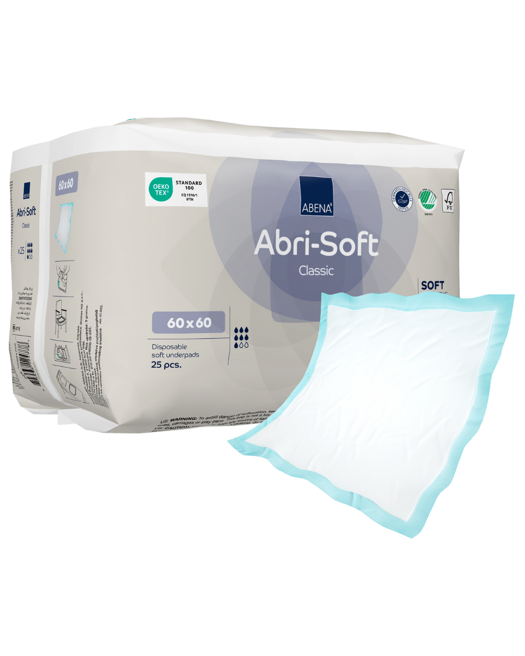 Abena Underlays Abena Soft Classic Under Lay 60X60cm