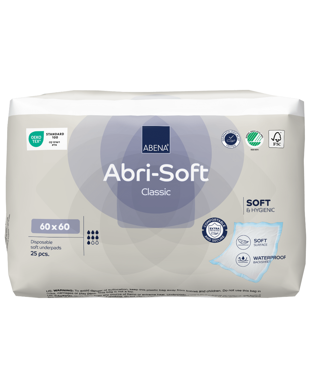 Abena Underlays Abena Soft Classic Under Lay 60X60cm