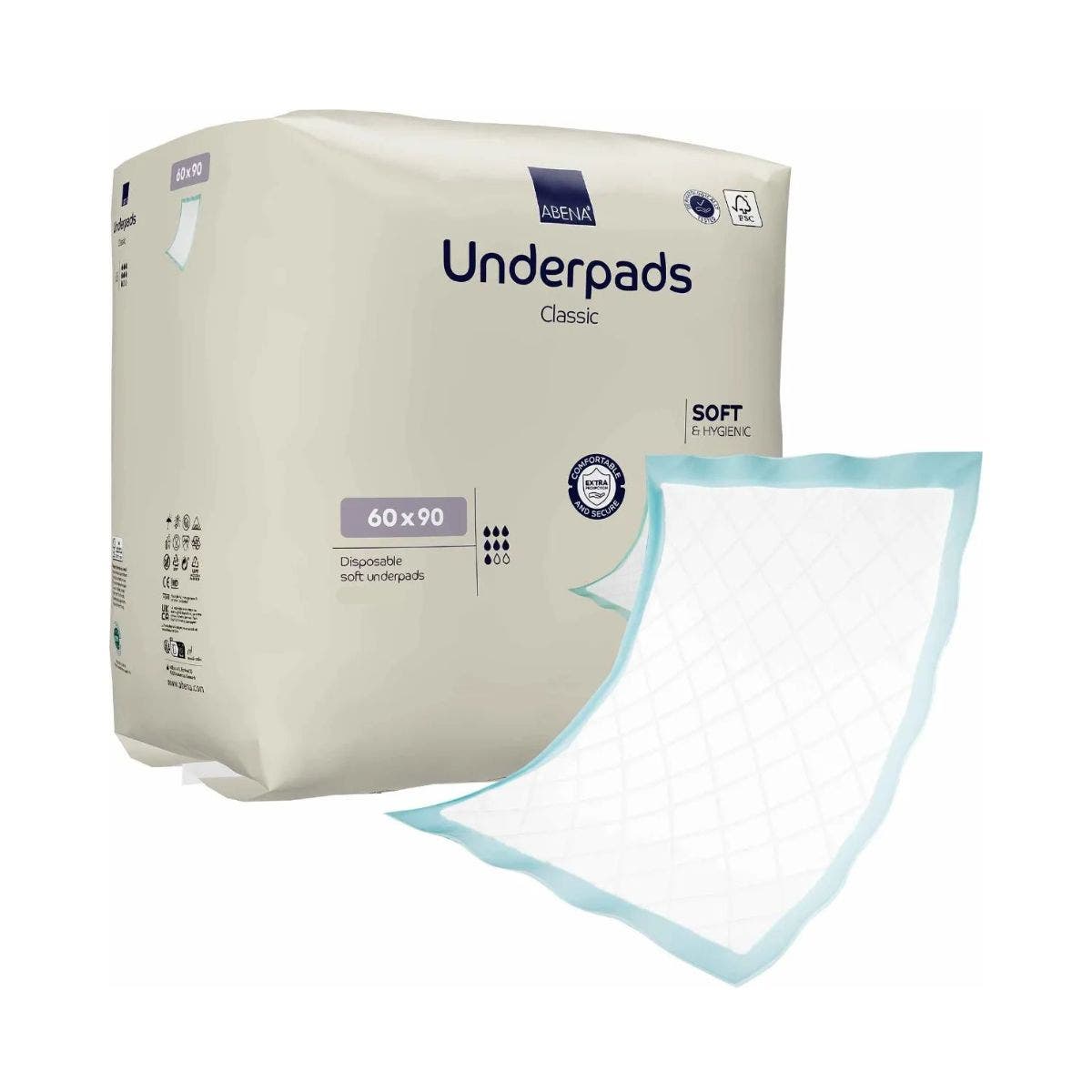 Abena Underpads Soft Classic Underlay 60x90cm