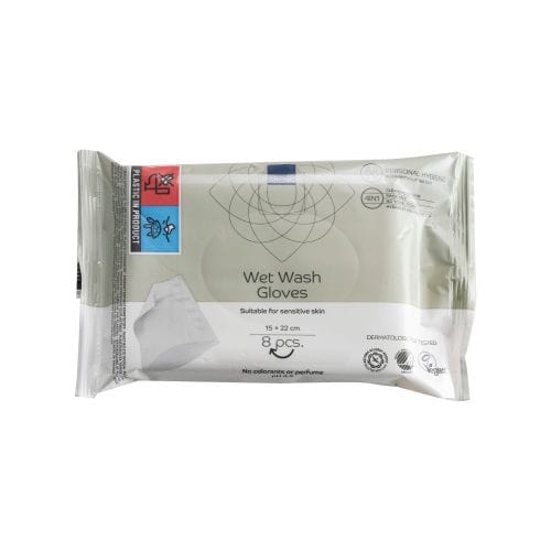 Abena Wet Wash Gloves 15x22cm