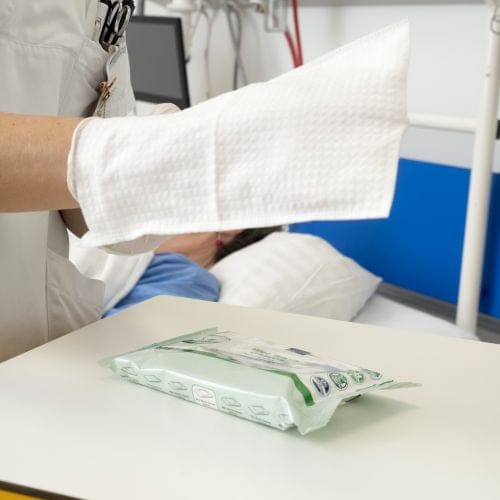 Abena Wet Wash Gloves 15x22cm