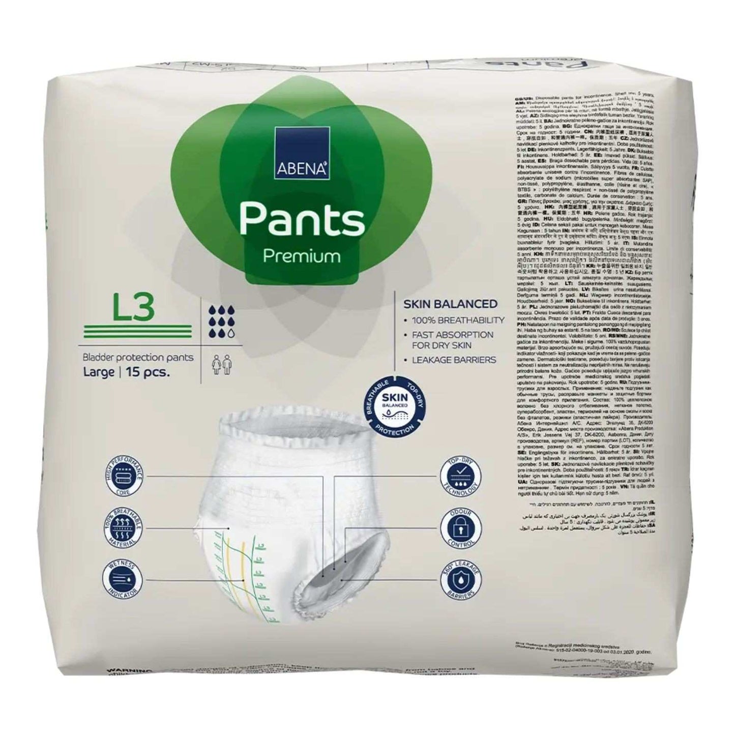 Abena Wing Premium Large L3
