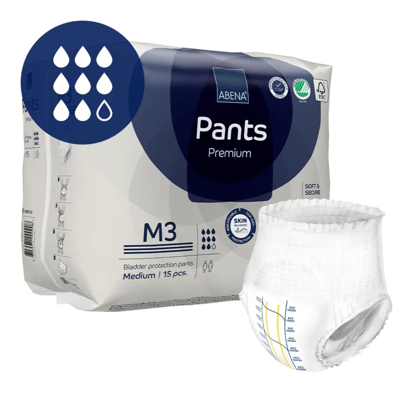 Abena Wing Premium Medium M3