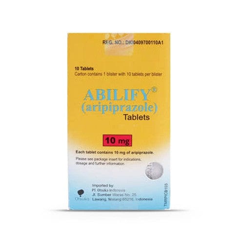Otsuka Antipsychotics Abilify 10 Mg Aripiprazole Tablets