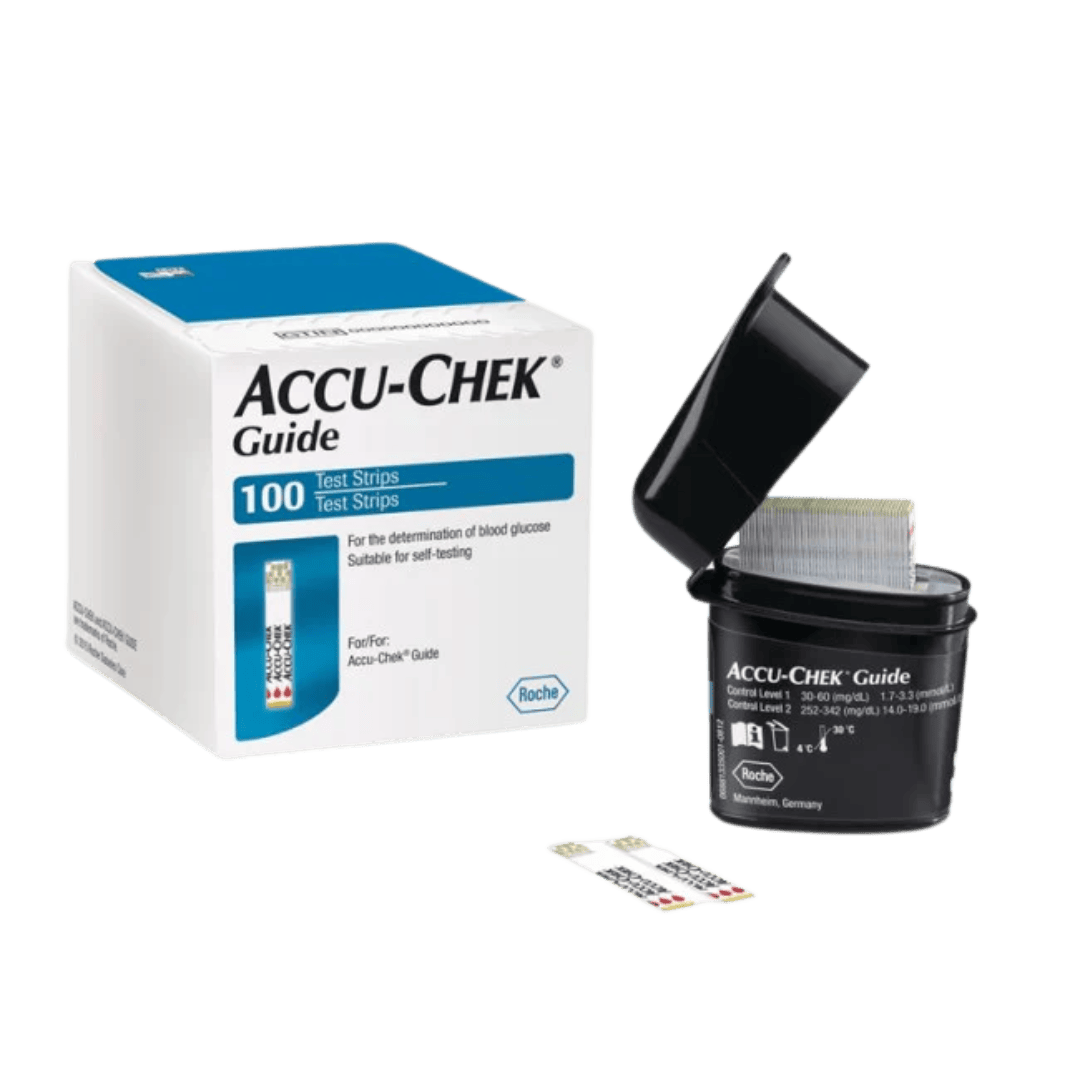 AccuChek Guide Blood Glucose Strip Box of 100