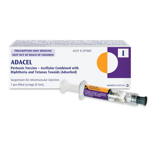 Sanofi Pasteur Vaccines Adacel Tdap Vaccine 0.5 mL Prefilled Syringe