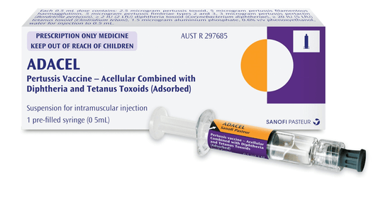 Sanofi Pasteur Vaccines Adacel Tdap Vaccine 0.5 mL Prefilled Syringe