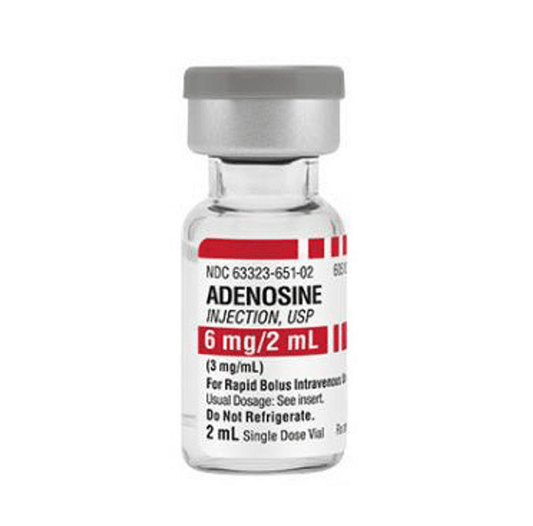 Sanofi Injections Adenosine Injection 6mg/2ml Vial for Intravenous (IV) Use