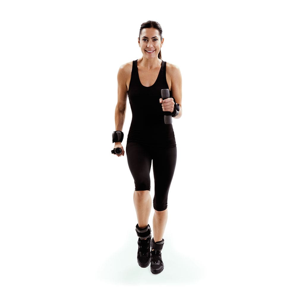 Adjustable Ankle and Wrist Weight Set for Fitness Training