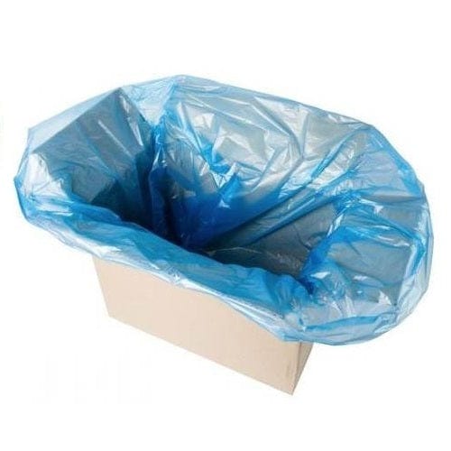 Advantage Kitchen Advantage Heavy Duty Carton Liner 30Um Blue V-Seal 635x635x380mm