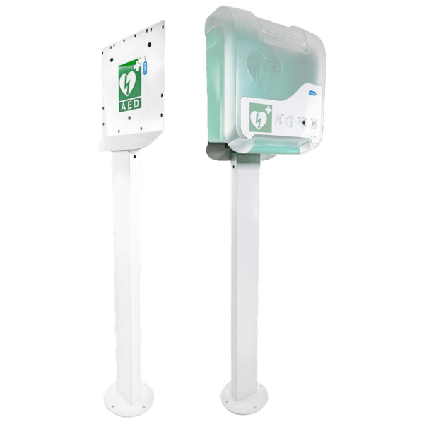 AED Cabinet Stand – Steel Floor Mount for Defibrillator Storage (Australian Made) | CardiAct