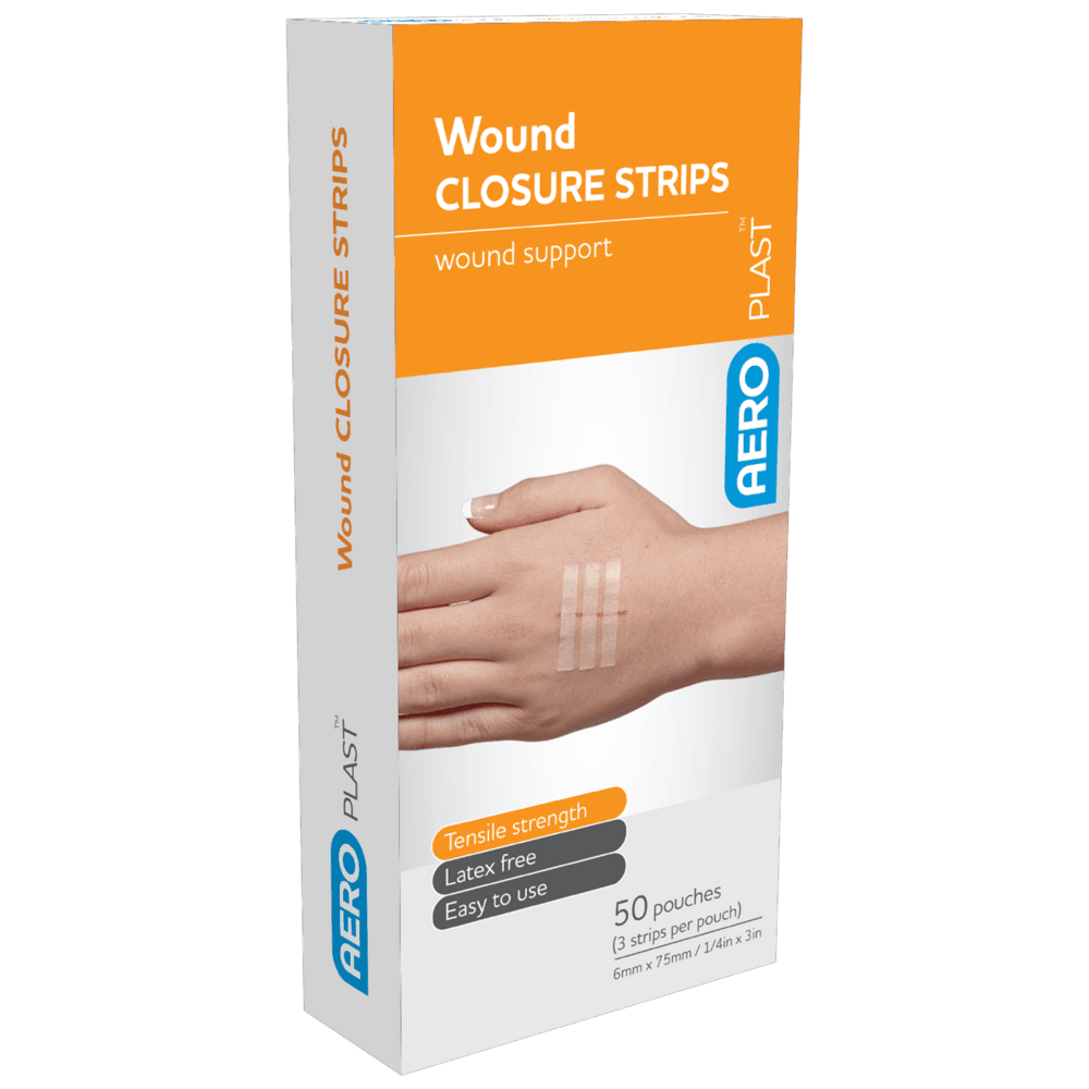 Aero Healthcare Aero Wound Closure Strips 3mm x 75mm