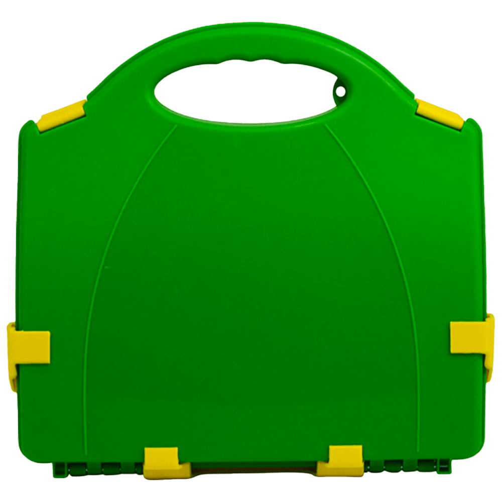 AEROCASE Medium Green and Yellow Neat Plastic Case 28 x 27 x 9.5cm (for AFAK4P)