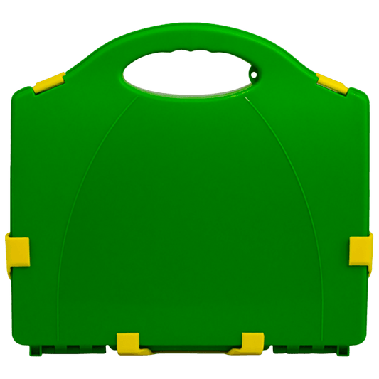 AEROCASE Medium/Large Green and Yellow Neat Plastic Case 34 x 28 x 10cm (for AFAK5P)