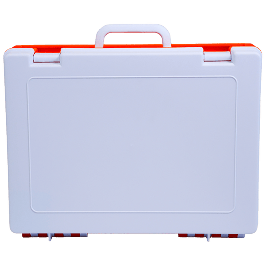 AEROCASE Medium/Large White and Orange Rugged Case 34.5 x 26.5 x 9.8cm (for AFAK5C)