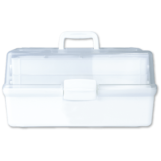 AEROCASE Medium White and Clear Tacklebox 42 x 21 x 22cm (for AFAK4T/AFAK5T)