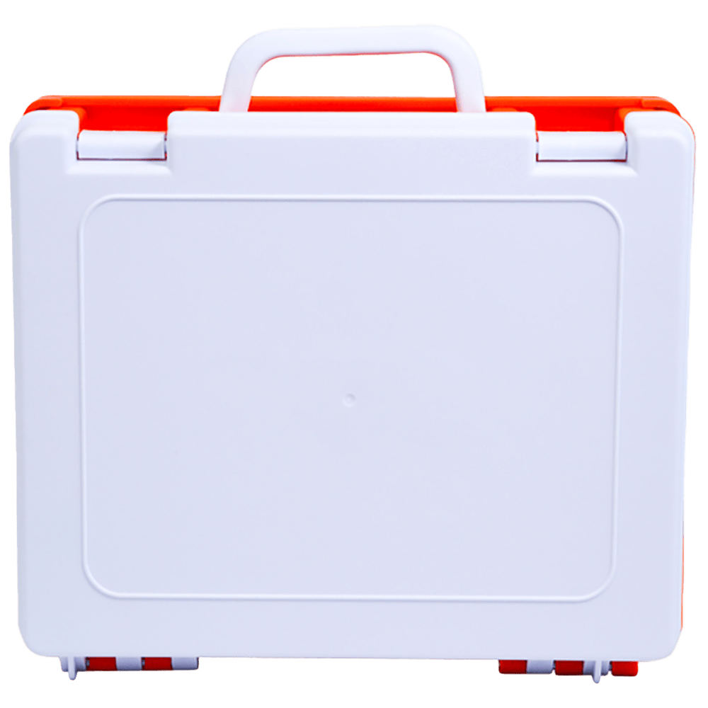 AEROCASE Medium White and Orange Rugged Case 27.5 x 23.5 x 9cm (for AFAK4C)