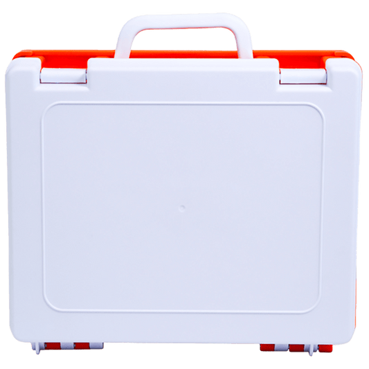 AEROCASE Medium White and Orange Rugged Case 27.5 x 23.5 x 9cm (for AFAK4C)