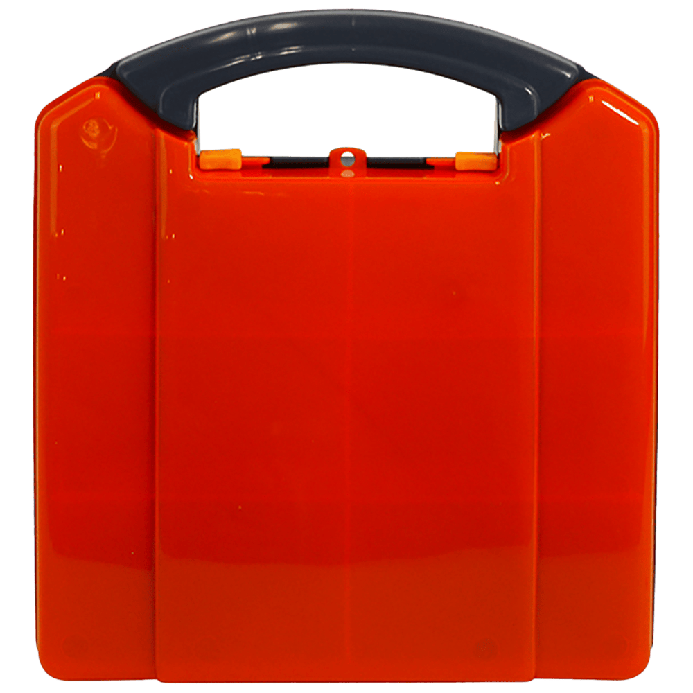 AEROCASE Small/Medium Orange and Grey Neat Plastic Case 25.5 x 23.5 x 9cm (for AFAK3P)