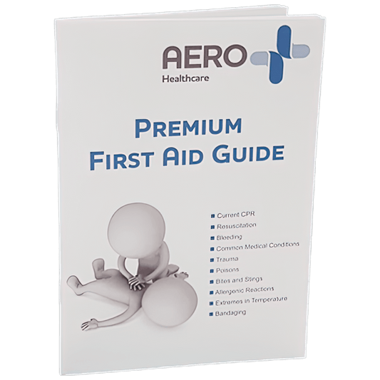 Aero Healthcare First Aid Booklet AEROGUIDE First Aid Booklet