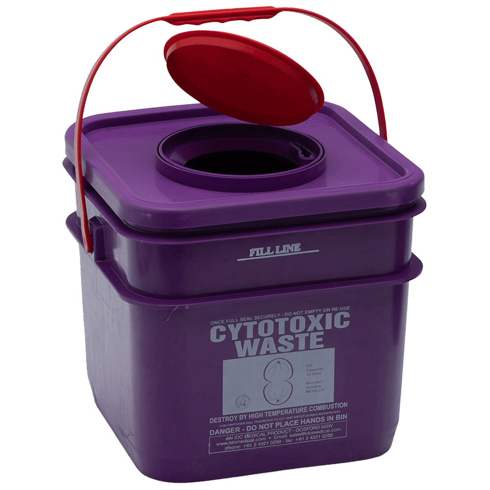 AEROHAZARD Cytotoxic Disposal Container 12.5L