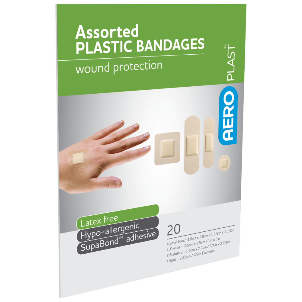 Aero Healthcare AEROPLAST Plastic Assorted Dressings