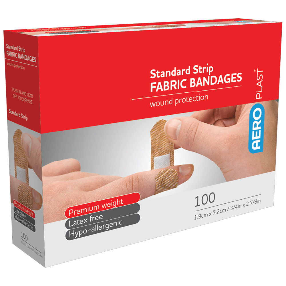 AEROPLAST Premium Fabric Standard Strip 7.2 x 1.9cm