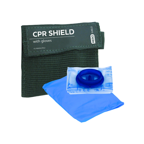 AeroShield Key Ring CPR Face Shield 1