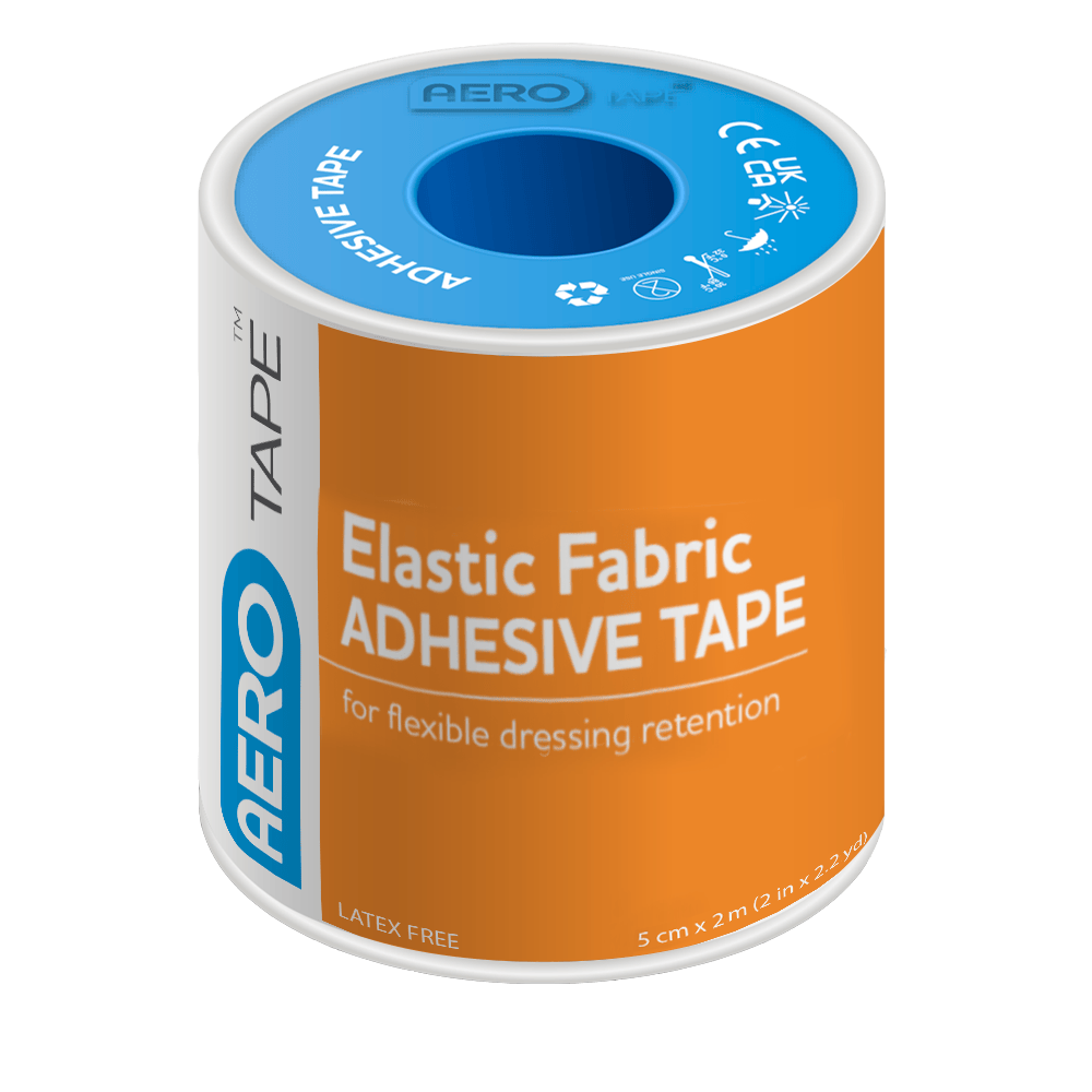 AEROTAPE Elastic Fabric Adhesive Tape 5cm x 2M