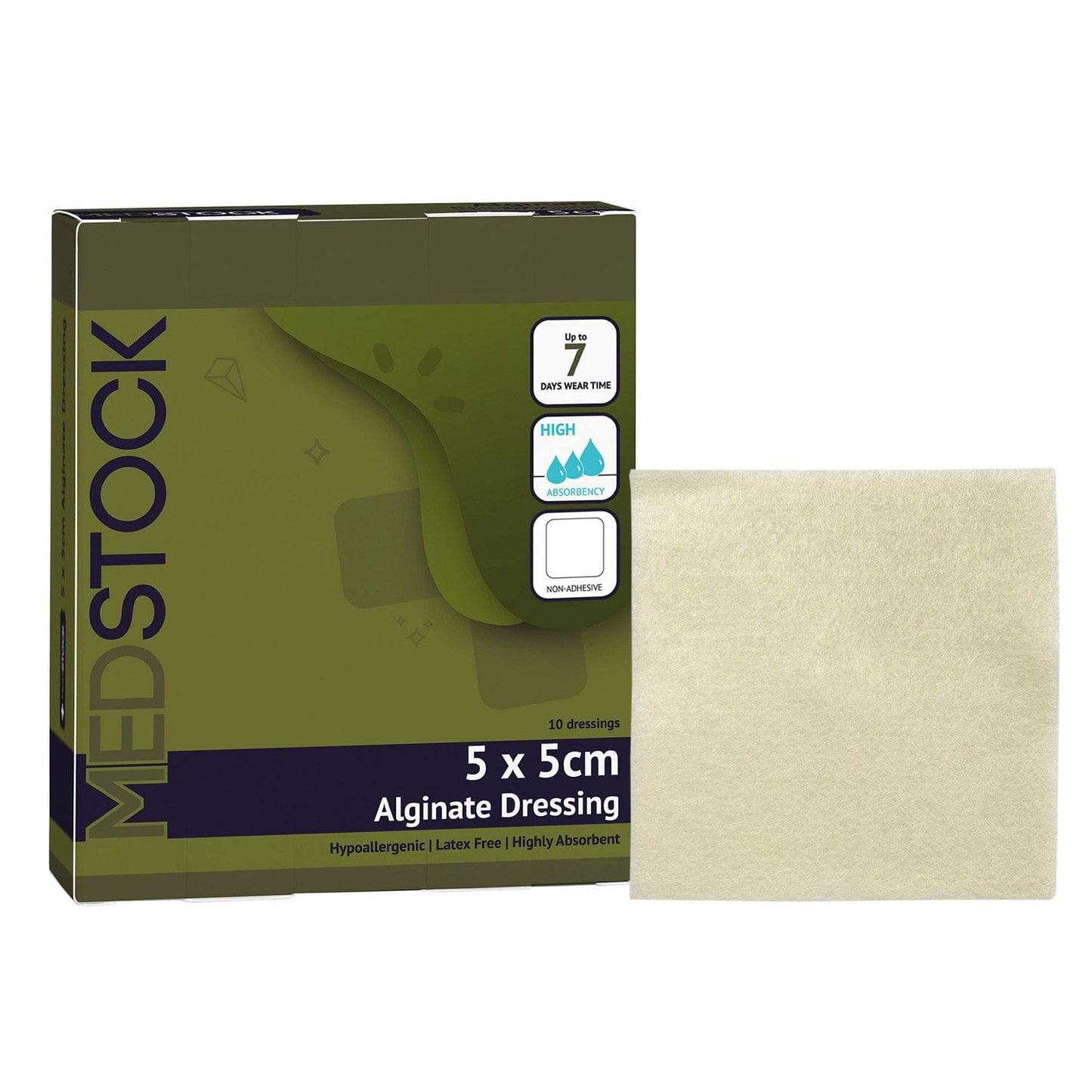 Alginate Dressing 5cm x 5cm