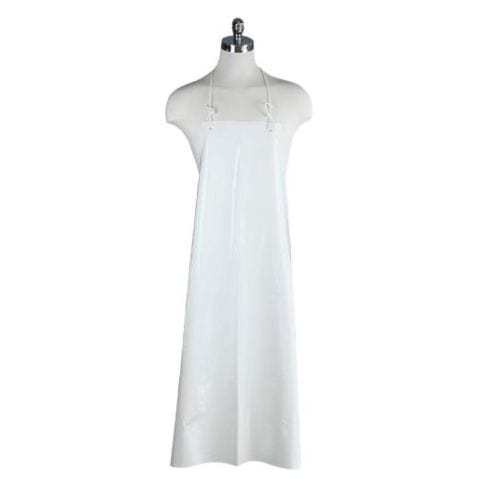 Allcare Safety & PPE Carton of 25 Allcare Apron PVC With Hook White 900X1200 280UM
